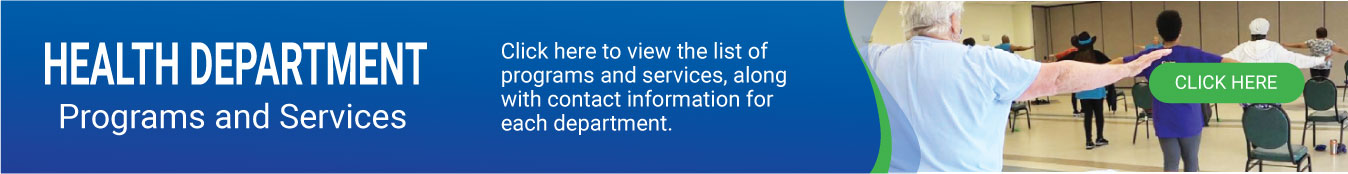 Click here to view the list of programs and services, along with contact information for each department.