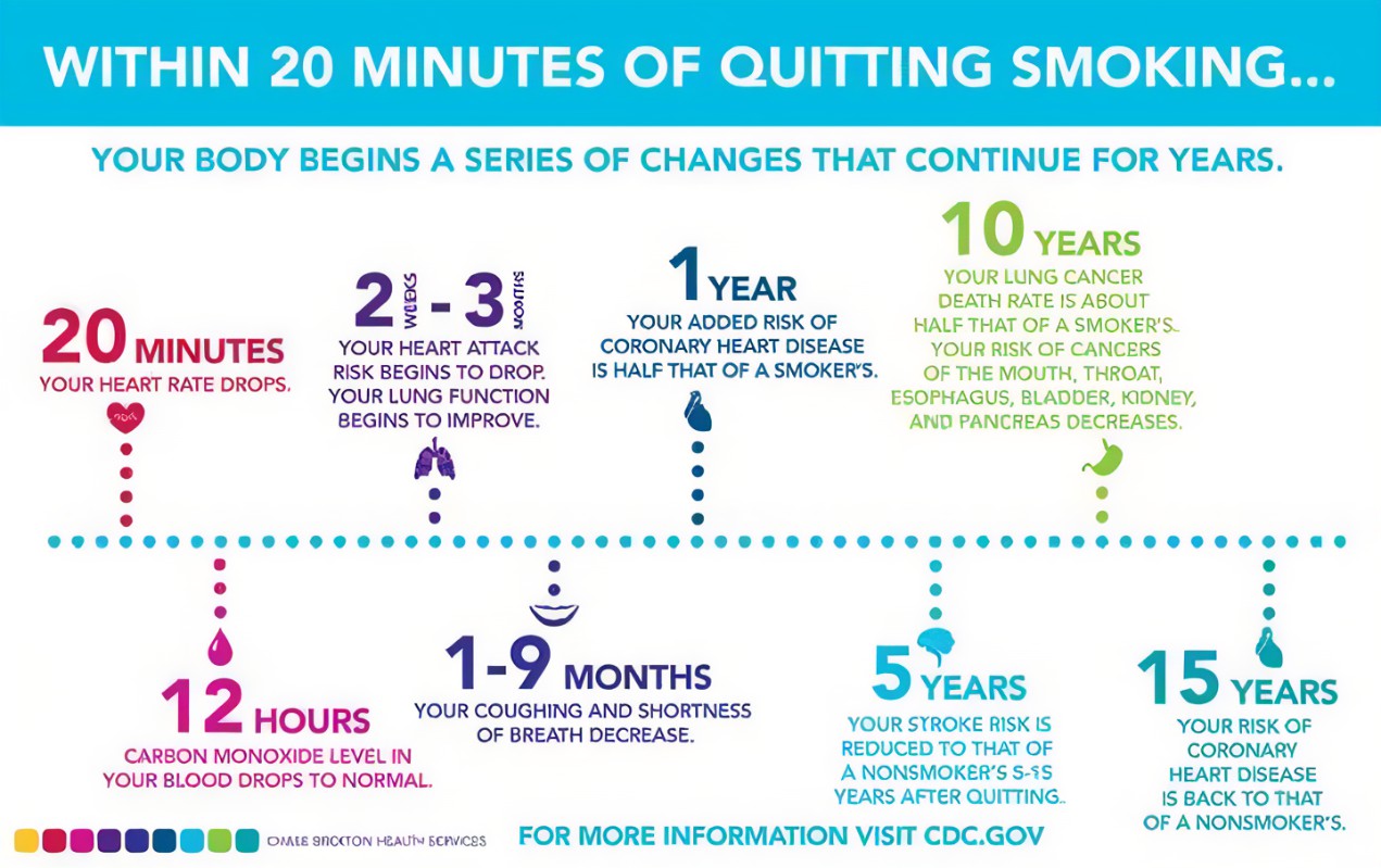 quit smoking in 20 minutes image