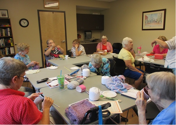 Karns Senior Center Crafting Social